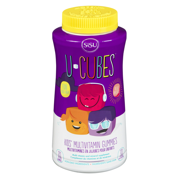 SISU U-CUBES KIDS MULTIVITAMIN GUMMIES