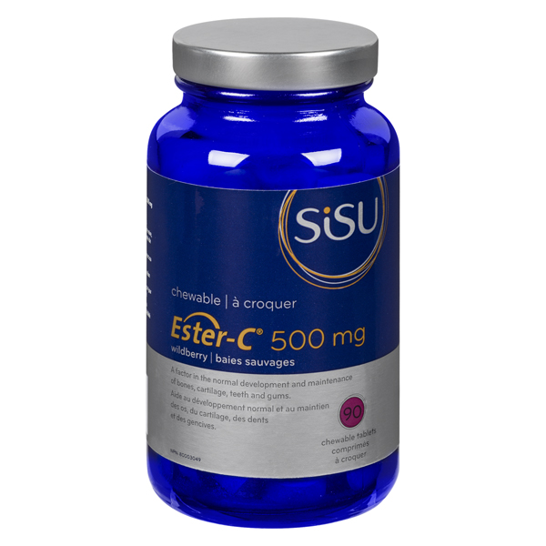 SISU ESTER-C 500mg WILDBERRY CHEWABLE