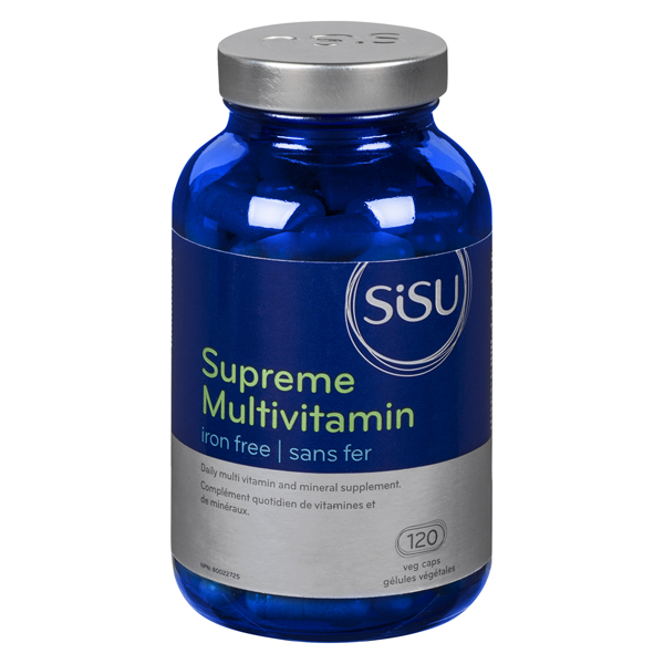 SISU SUPREME MULTIVITAMIN IRON FREE