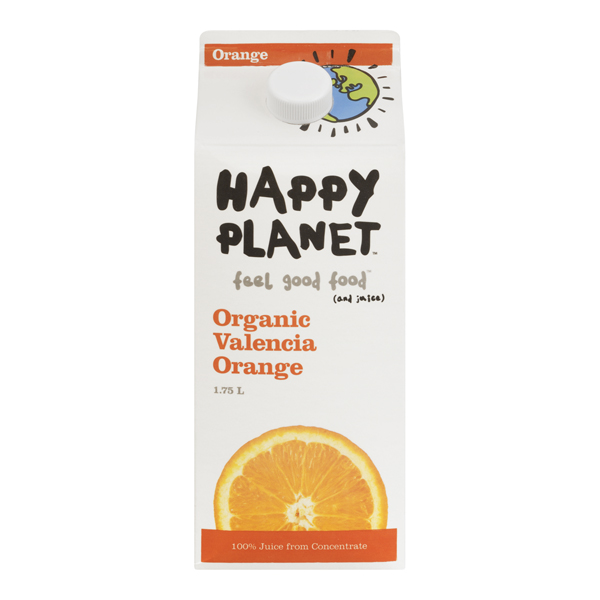 HAPPY PLANET ORGANIC ORANGE