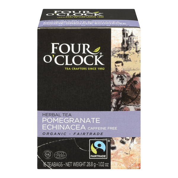 FOUR O'CLOCK ORGANIC POMEGRANATEHERBAL TEA