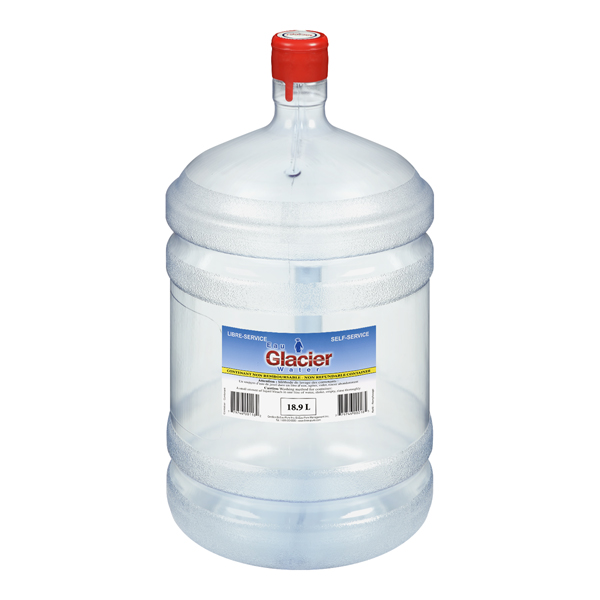 GLACIER WATER W/ BOTTLE