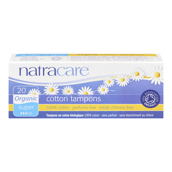 NATRACARE ORGANIC TAMPONS SUPER