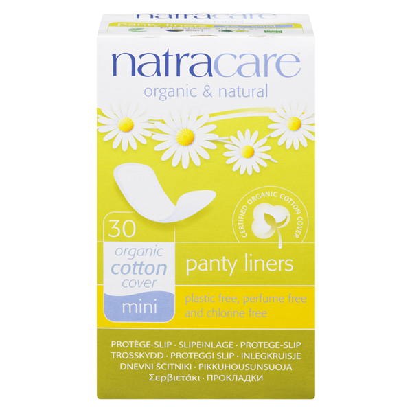 NATRACARE ORGANIC MINI PANTY LINERS