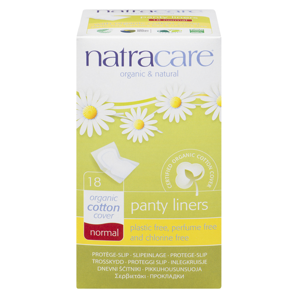 NATRACARE ORGANIC PANTY LINERS NORMAL