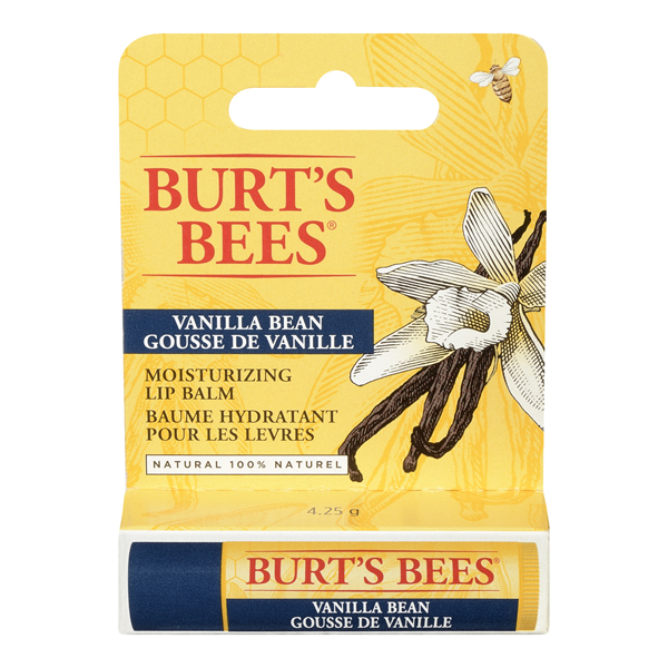 BURTS BEES MOISTURIZING VANILLA BEAN LIP BALM