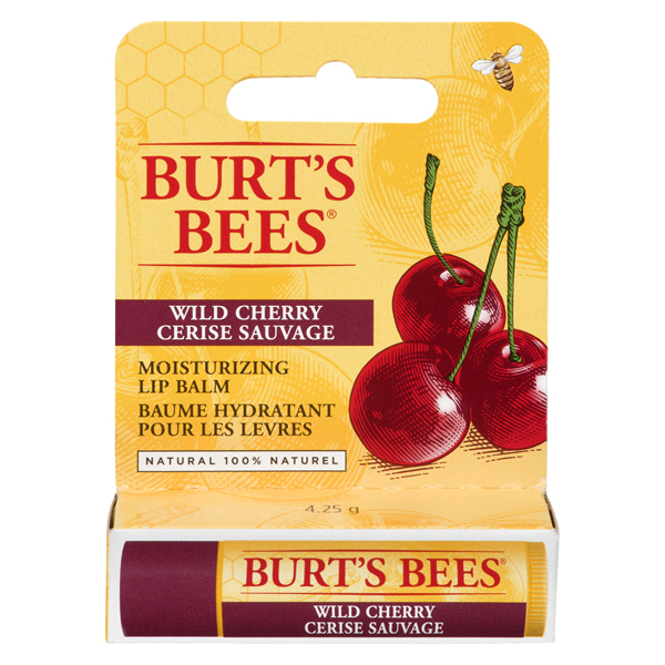 BURTS BEES MOISTURIZING WILD CHERRY LIP BALM