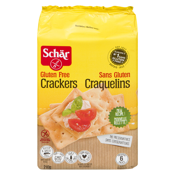 SCHAR GLUTEN FREE CRACKERS