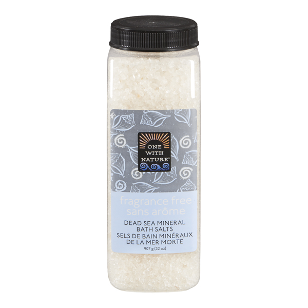 ONE WITH NATURE FRAGRANCE FREE BATH SALTS