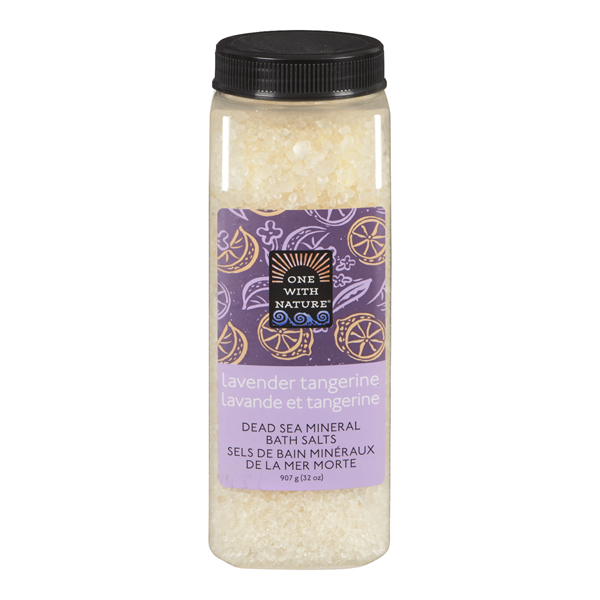 ONE WITH NATURE LAVENDER BATH SALTS