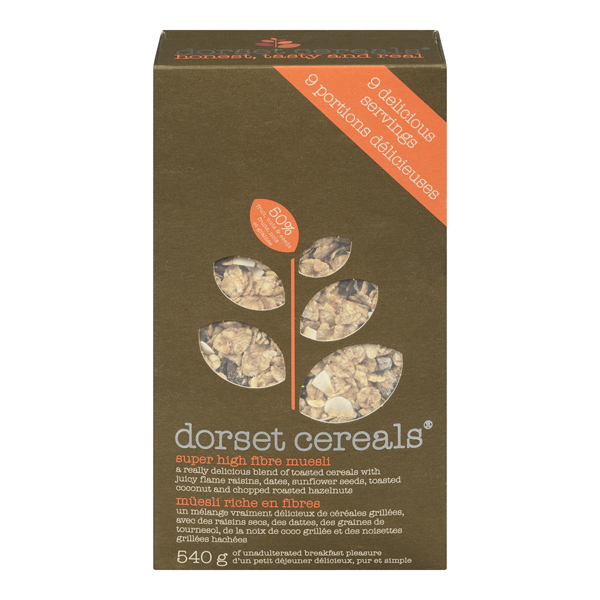 DORSET CEREALS FABULOUS HIGH FIBRE MUESLI