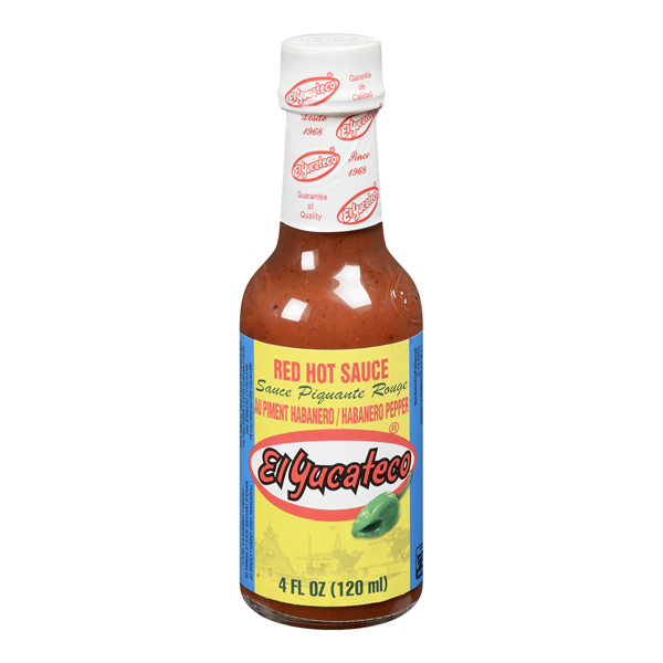 EL YUCATECO RED HOT SAUCE HABANERO PEPPER