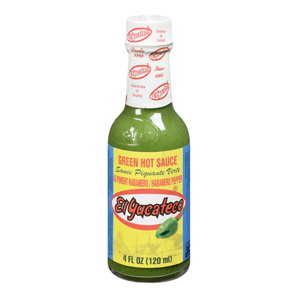 EL YUCATECO GREEN HOT SAUCE HABANERO PEPPER