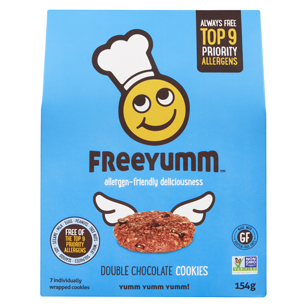 FREEYUMM DOUBLE CHOCOLATE COOKIES