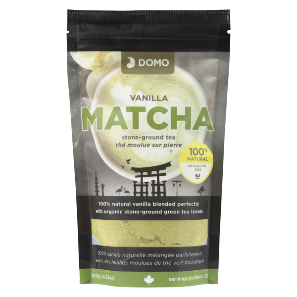 DOMO VANILLA MATCHA STONE GROUND TEA