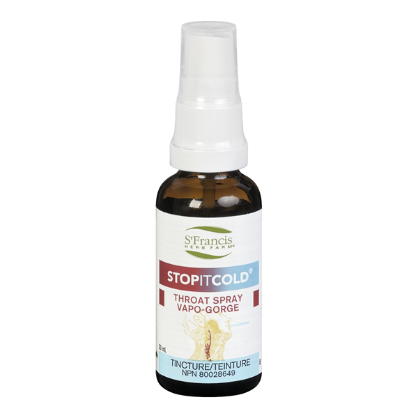 ST. FRANCIS STOP IT COLD THROAT SPRAY