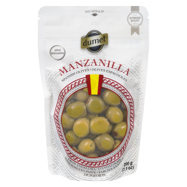 DUMET MANZANILLA SPANISH OLIVES