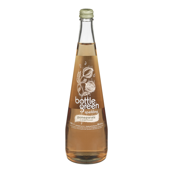 BOTTLEGREEN SPARKLING POMEGRANATE AND ELDERFLOWER PRESSE