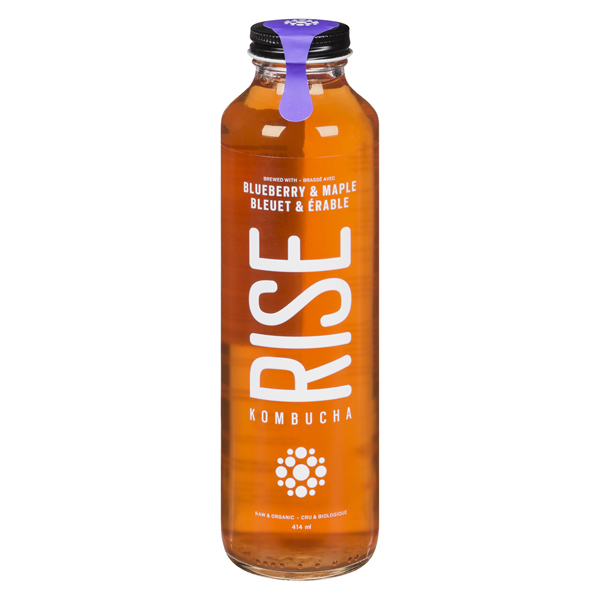 RISE ORGANIC BLUEBERRY & MAPLE KOMBUCHA