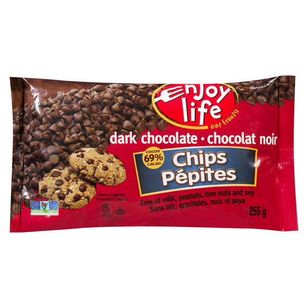 ENJOY LIFE DARK CHOCOLATE MORSELS