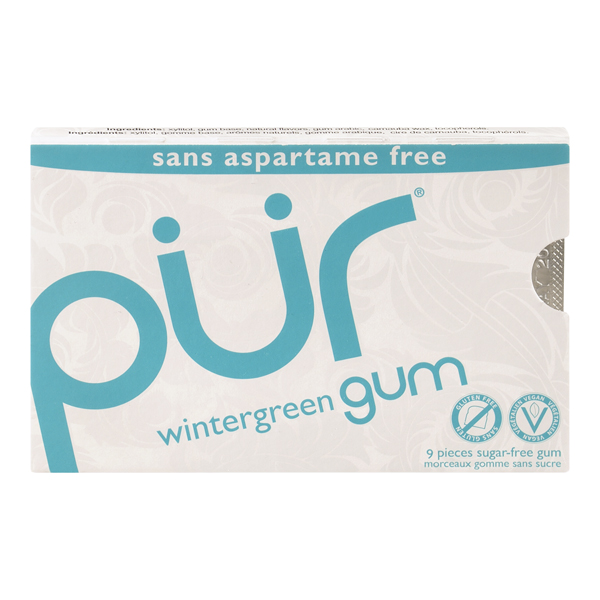 PUR WINTERGREEN GUM
