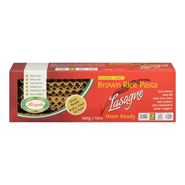 RIZOPIA WILD RICE PASTA LASAGNE