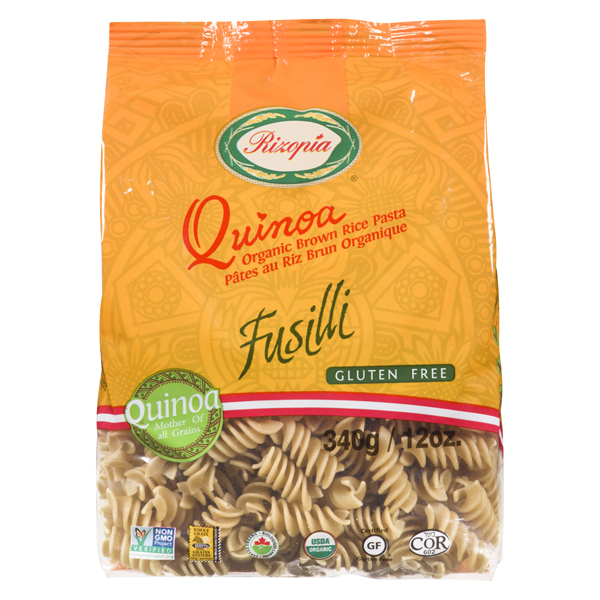 RIZOPIA QUINOA ORGANIC FUSILLI