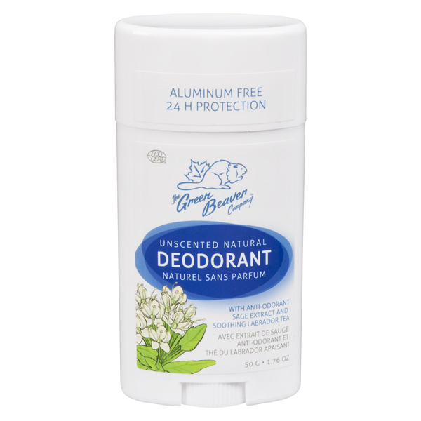 GREEN BEAVER CO NATURAL DEODORANT UNSCENTED