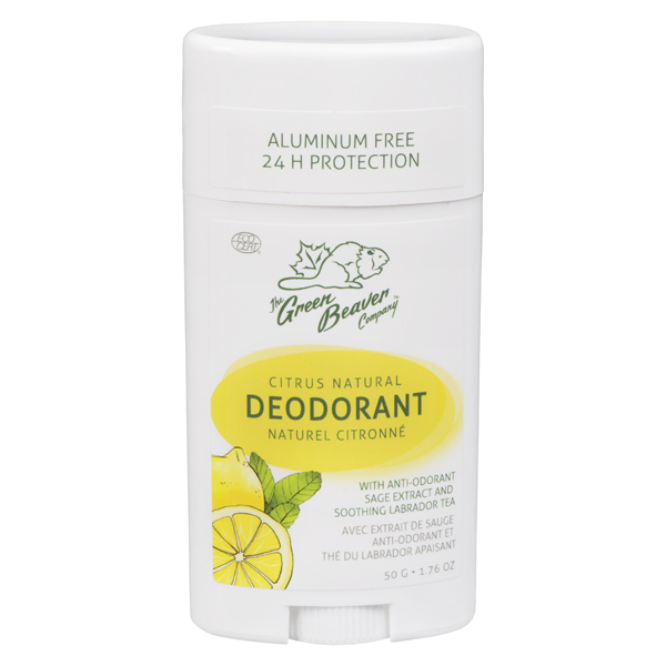 GREEN BEAVER CO NATURAL DEODORANT CITRUS