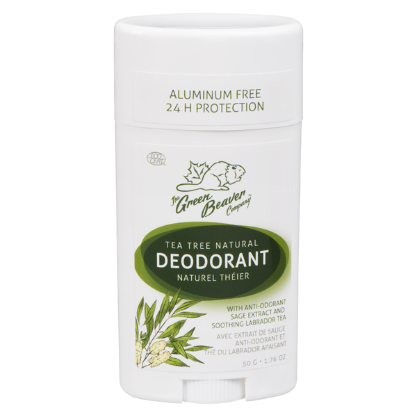 GREEN BEAVER CO NATURAL DEODORANT TEA TREE