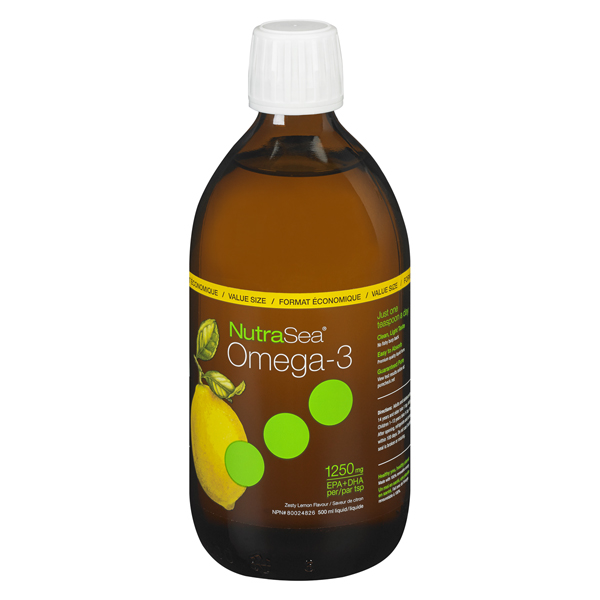 ASCENTA NUTRA SEA OMEGA 3 1250mg LEMON