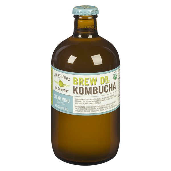BREW DR ORGANIC RAW KOMBUCHA CLEAR MIND