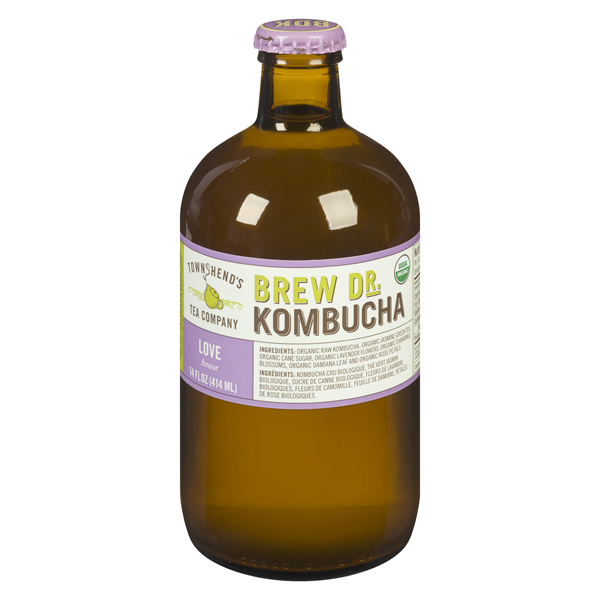 BREW DR ORGANIC RAW KOMBUCHA LOVE