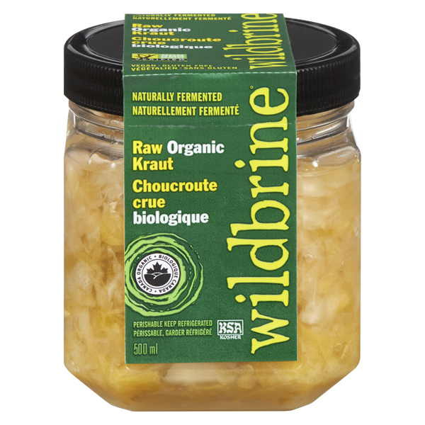 WILDBRINE ORGANIC RAW GREEN SAUERKRAUT