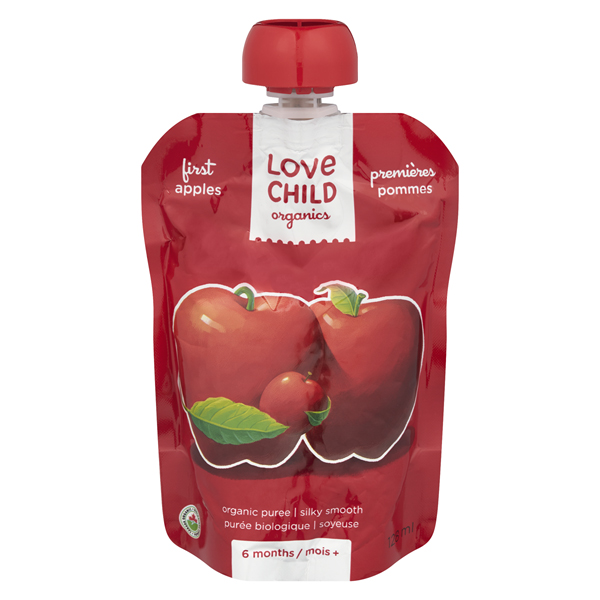 LOVE CHILD ORGANICS APPLE POTATOES SPINACH PUREE