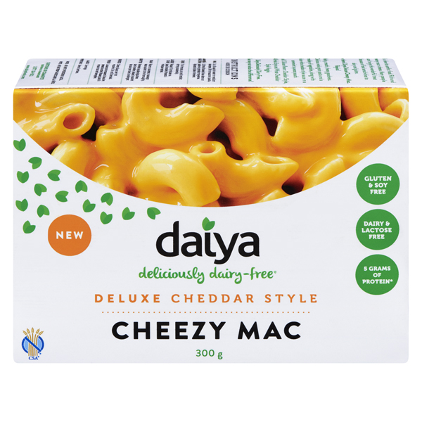 DAIYA PLANT-BASED DELUXE MAC & CHEEZE CHEDDAR FLAVOUR