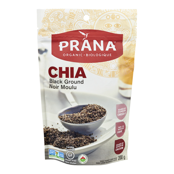 PRANA ORGANIC BLACK GROUND CHIA