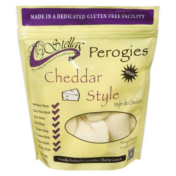 STELLA'S PEROGIES VEGAN CHEDDAR STYLE