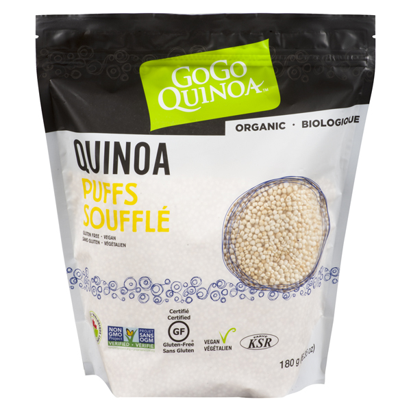 GOGO QUINOA ORGANIC REGULAR PUFFS