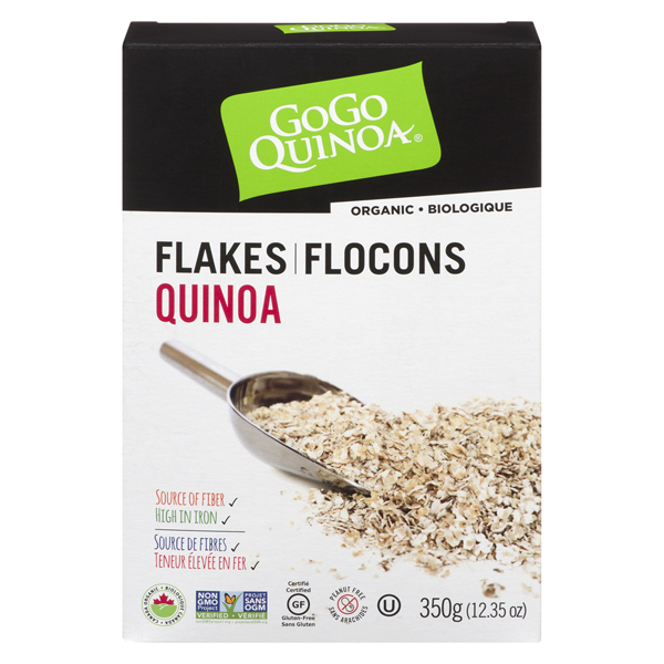 GOGO QUINOA ORGANIC QUINOA FLAKES