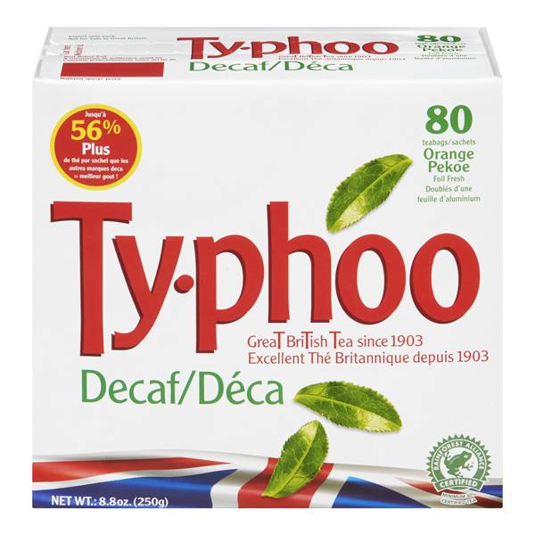 TY-PHOO DECAF TEA