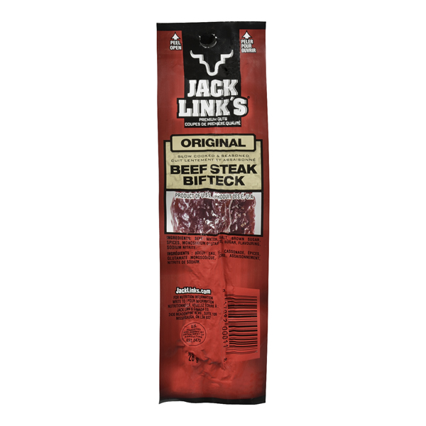 JACK LINKS ORIGINAL BEEF STEAK BIFTECK