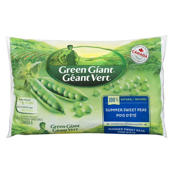 GREEN GIANT SUMMER SWEET PEAS
