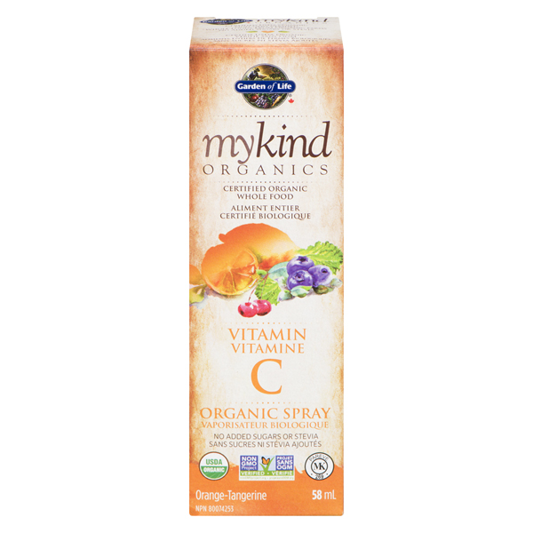 GARDEN OF LIFE MYKIND ORGANICS VITAMIN C ORANGE