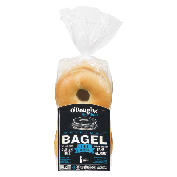 O'DOUGHS THINS ORIGINAL BAGEL GLUTEN FREE
