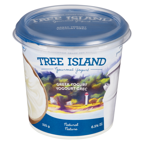 TREE ISLAND GRASS-FED NATURAL GREEK YOGURT