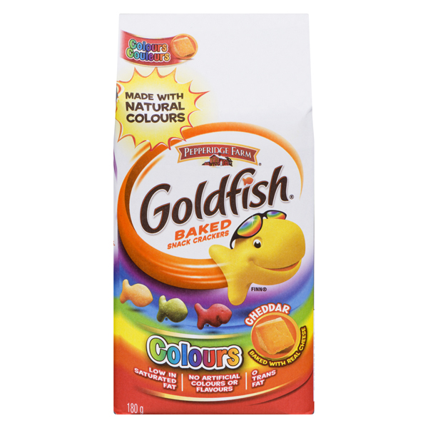 PEPPERIDGE FARM GOLDFISH COLOURS CHEDDAR