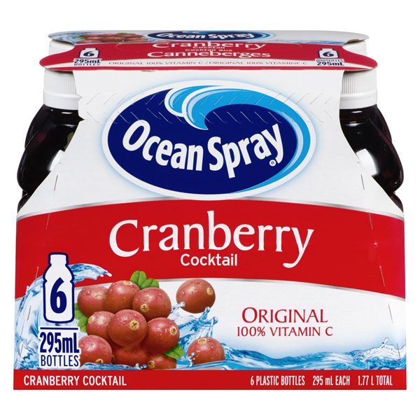 OCEAN SPRAY CRANBERRY COCKTAIL ORIGINAL