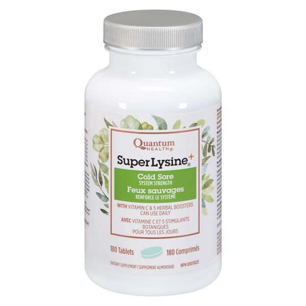 QUANTUM HEALTH SUPER LYSINE COLD SORE