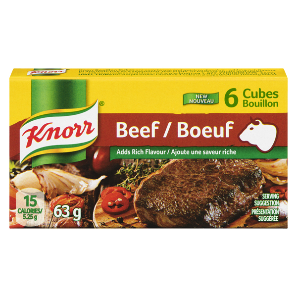 KNORR BOUILLION CUBES BEEF